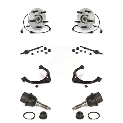 Kit de bras de commande et de liaison supérieur, roulement avant, rotule inférieure, bras de commande supérieur (8 pièces) pour Dodge Ram