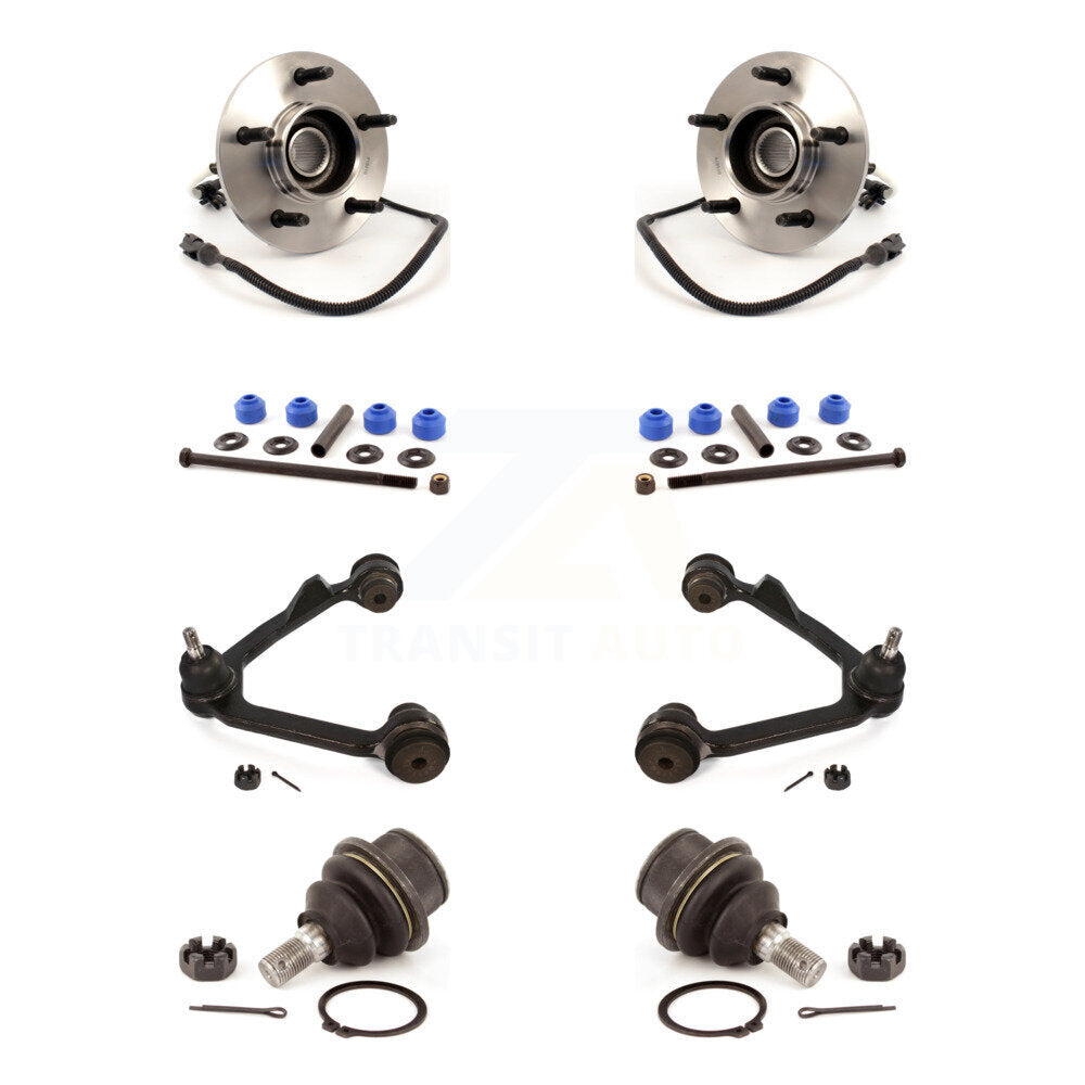 Kit de bras de commande et de liaison supérieur, roulement avant, rotule inférieure, bras de commande supérieur (8 pièces) pour Ford F-15