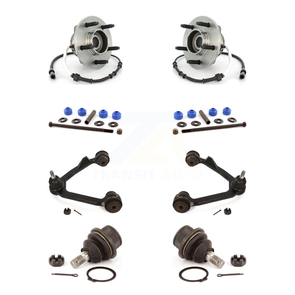 Kit de bras de commande et de liaison supérieur, roulement avant, rotule inférieure, bras de commande supérieur (8 pièces) pour Ford F-15