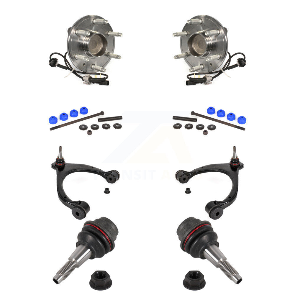 Kit de liaison de bras de commande supérieur, roulement avant, rotule inférieure, bras de commande supérieur (8 pièces) pour Chevrolet X