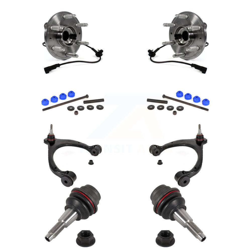 Kit de bras de commande et de liaison supérieur, roulement avant, rotule inférieure, bras de commande supérieur (8 pièces) pour GMC Sierr