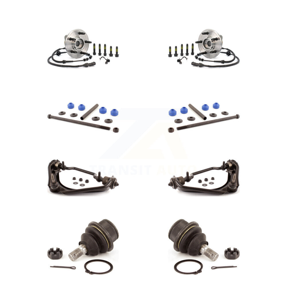 Kit de liaison de bras de commande supérieur, roulement avant, rotule inférieure, bras de commande supérieur (8 pièces) pour Ford Mercur