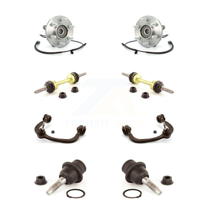 Kit de liaison de bras de commande supérieur, roulement avant, rotule inférieure, bras de commande supérieur (8 pièces) pour Ford Lincol