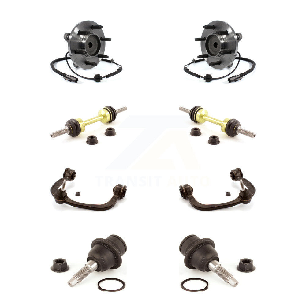 Kit de bras de commande et de liaison supérieur, roulement avant, rotule inférieure, bras de commande supérieur (8 pièces) pour Ford F-15