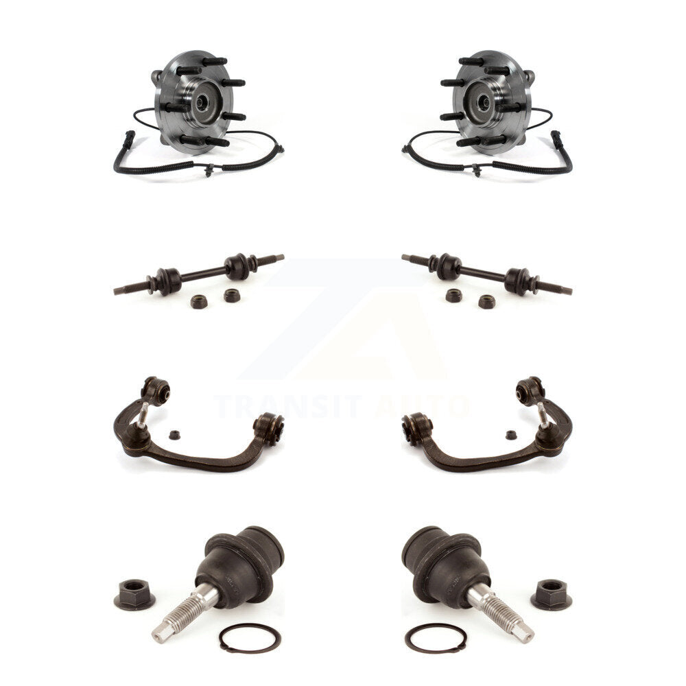 Kit de bras de commande et de liaison supérieur, roulement avant, rotule inférieure, bras de commande supérieur (8 pièces) pour Ford F-15
