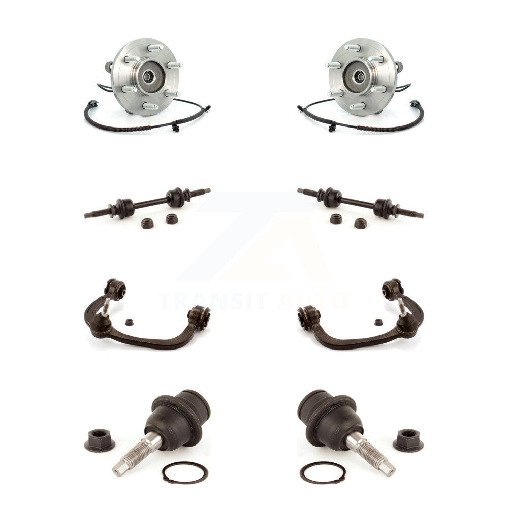 Kit de bras de commande et de liaison supérieur, roulement avant, rotule inférieure, bras de commande supérieur (8 pièces) pour Ford F-15
