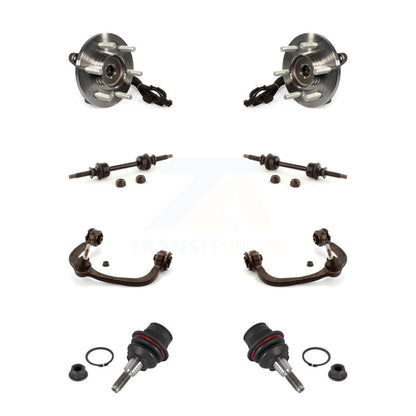 Kit de bras de commande et de liaison supérieur, roulement avant, rotule inférieure, bras de commande supérieur (8 pièces) pour Ford F-15
