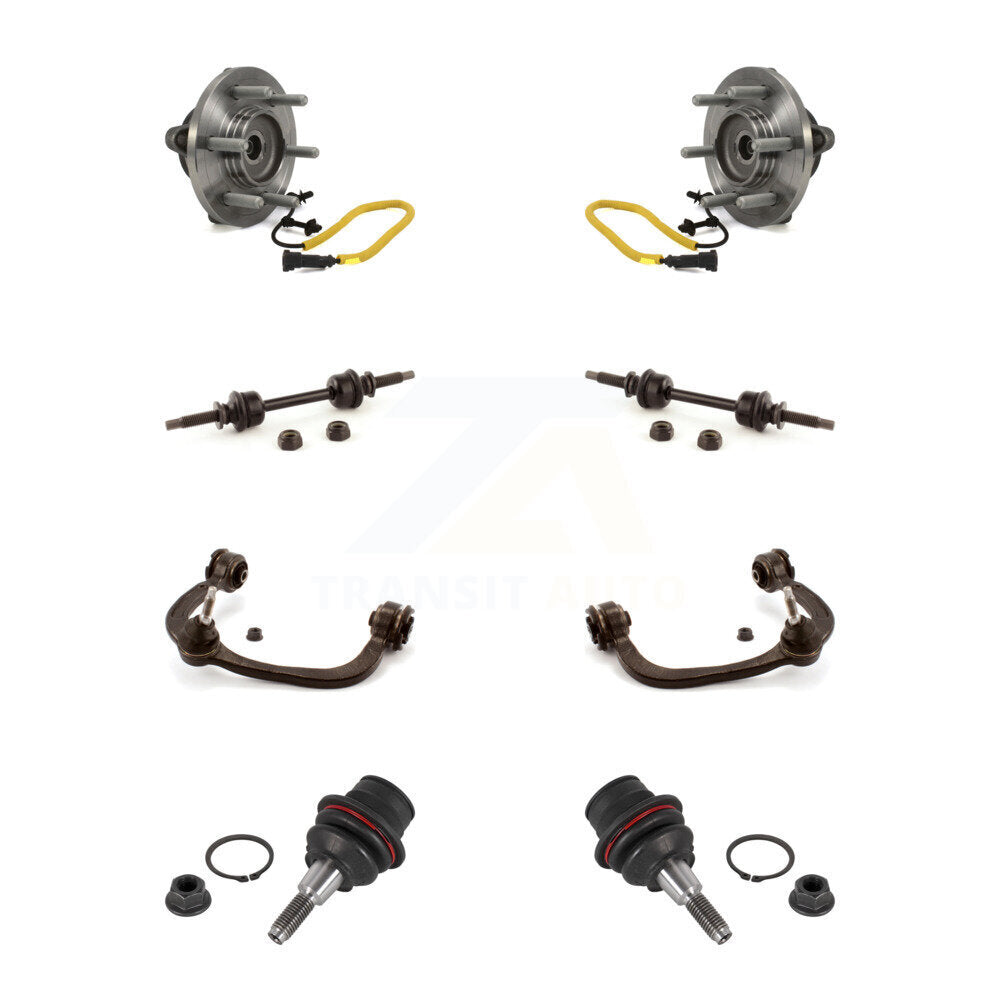 Kit de bras de commande et de liaison supérieur, roulement avant, rotule inférieure, bras de commande supérieur (8 pièces) pour Ford F-15