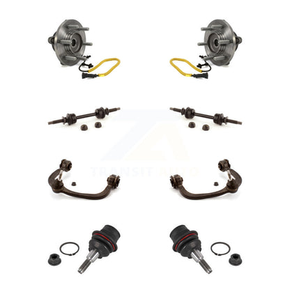 Kit de bras de commande et de liaison supérieur, roulement avant, rotule inférieure, bras de commande supérieur (8 pièces) pour Ford F-15