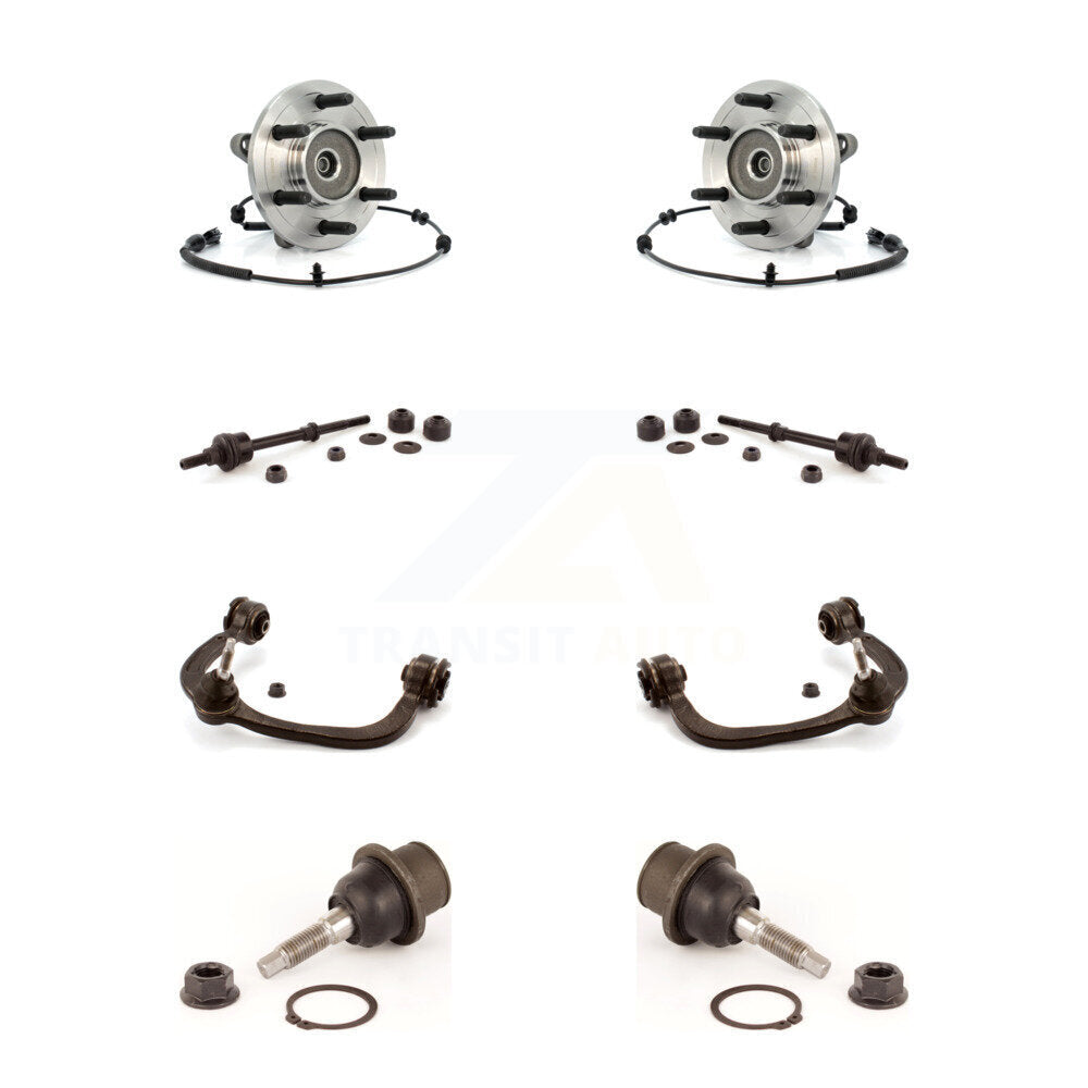 Kit de bras de commande et de liaison supérieur, roulement avant, rotule inférieure, bras de commande supérieur (8 pièces) pour Ford F-15