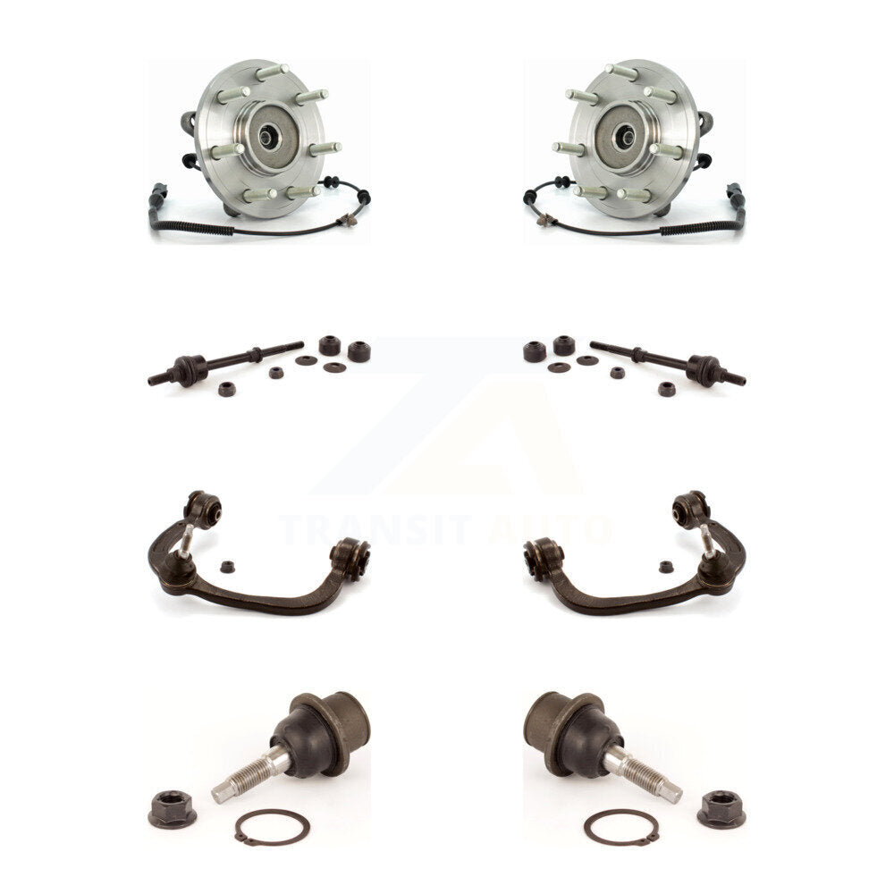 Kit de bras de commande et de liaison supérieur, roulement avant, rotule inférieure, bras de commande supérieur (8 pièces) pour Ford F-15