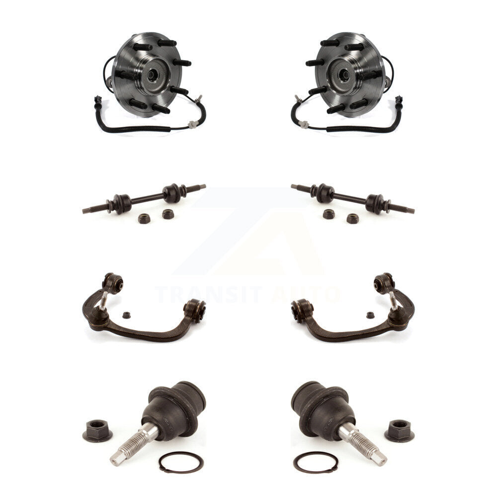Kit de bras de commande et de liaison supérieur, roulement avant, rotule inférieure, bras de commande supérieur (8 pièces) pour Ford F-15