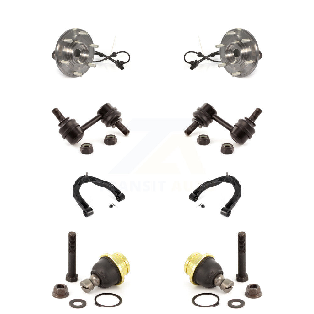 Kit de liaison de bras de commande supérieur, roulement avant, rotule inférieure, bras de commande supérieur (8 pièces) pour Nissan TITA