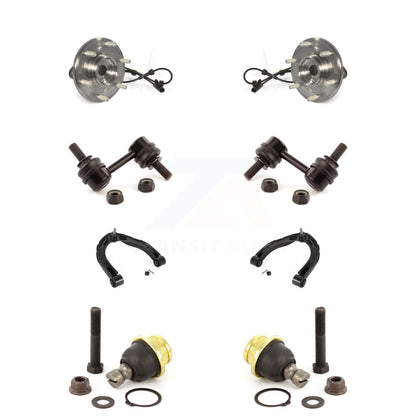 Kit de liaison de bras de commande supérieur, roulement avant, rotule inférieure, bras de commande supérieur (8 pièces) pour Nissan TITA