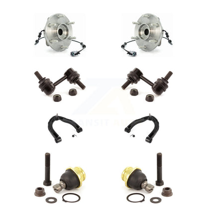 Kit de bras supérieur et de liaison de rotule inférieure de roulement avant (8 pièces) pour Nissan TITAN QX56