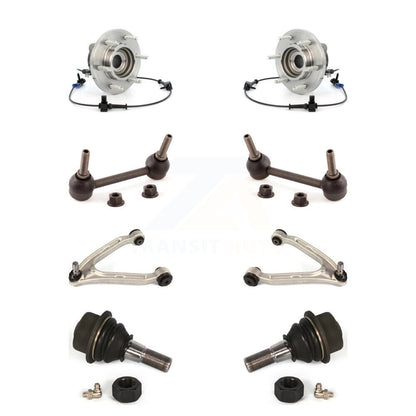 Kit de liaison de bras supérieur de rotule inférieure de roulement avant (8 pièces) pour Hummer H3 2006 – 2008
