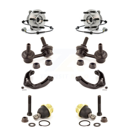 Kit de bras de commande et de liaison supérieur, roulement avant, rotule inférieure, bras de commande supérieur (8 pièces) pour Nissan 4W