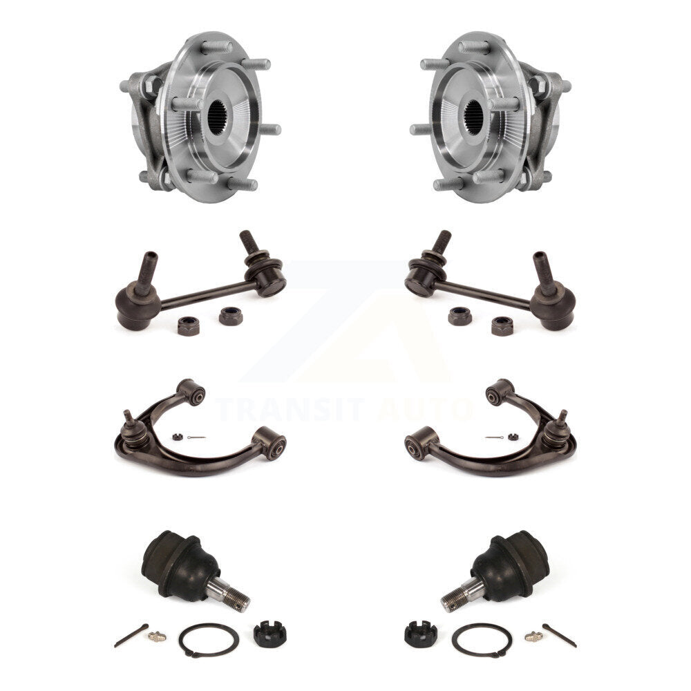 Kit de bras de commande et de liaison supérieur, roulement avant, rotule inférieure, bras de commande supérieur (8 pièces) pour Toyota FJ