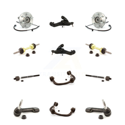 Kit de liaison de biellette de direction intérieure et extérieure, bras de commande inférieur et supérieur, roulement avant, pour Ford 4WD