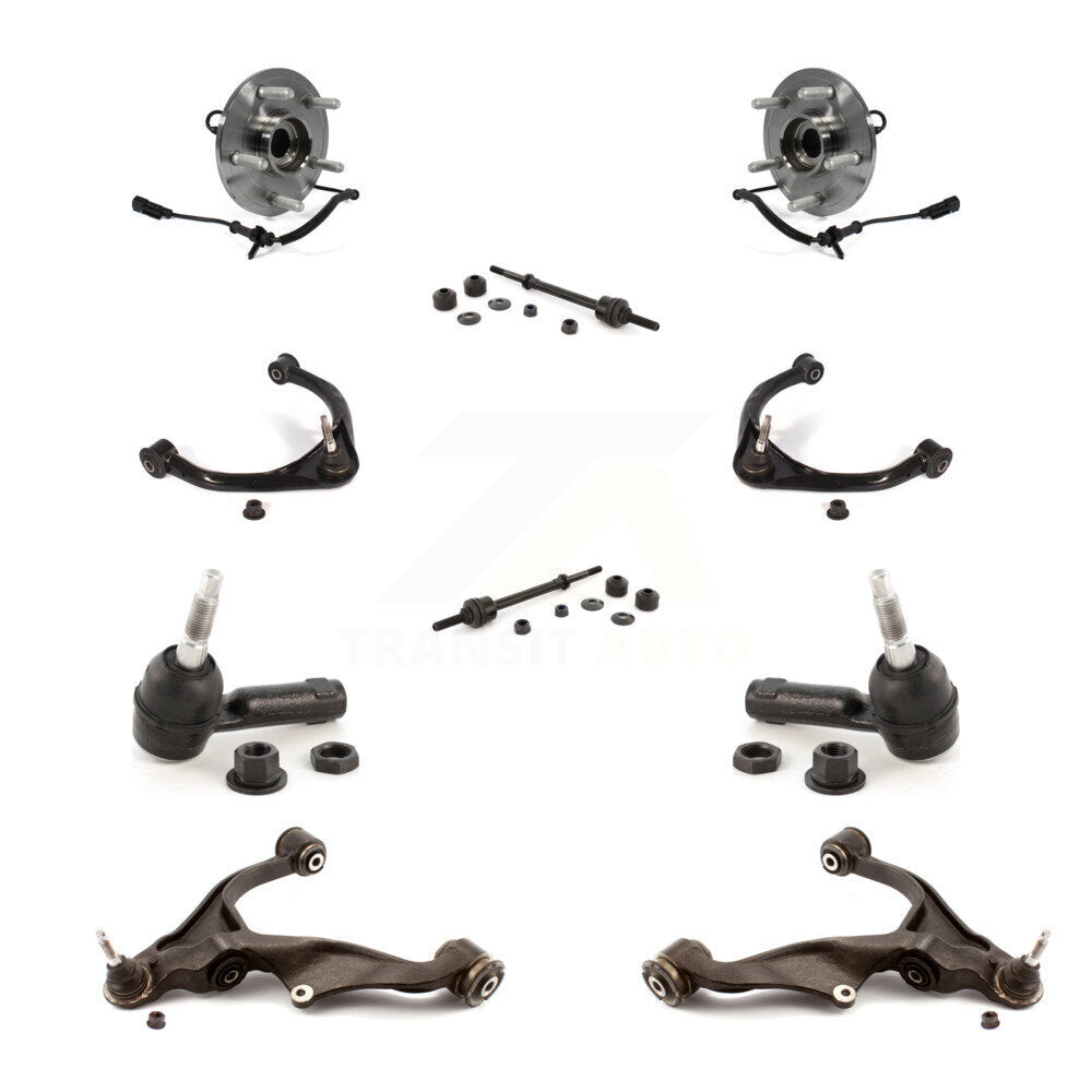 Kit de liaison de biellette de direction extérieure, bras de commande supérieur inférieur et roulement avant (10 pièces) pour Ram 150