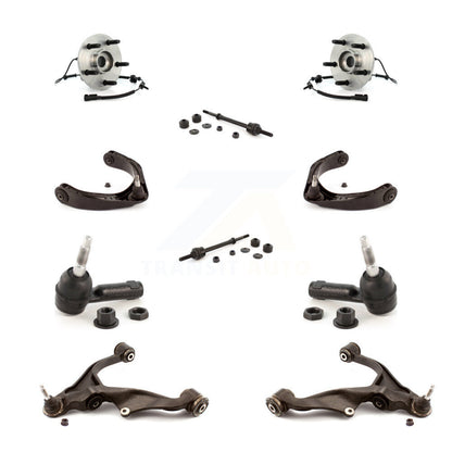 Kit de biellette de direction et de liaison extérieure, bras supérieur inférieur et roulement avant (10 pièces) pour Dodge Ram 150