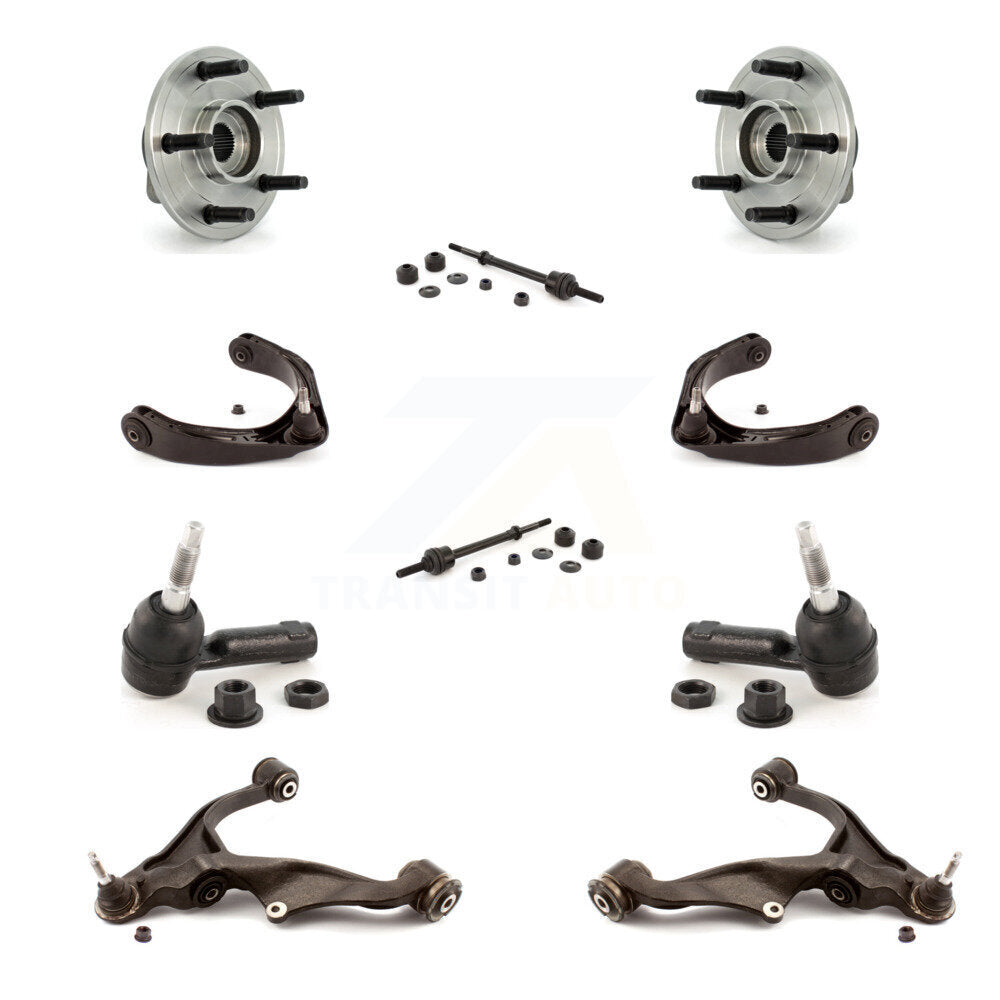 Kit de biellette de direction et de liaison extérieure, bras supérieur inférieur et roulement avant (10 pièces) pour Dodge Ram 150