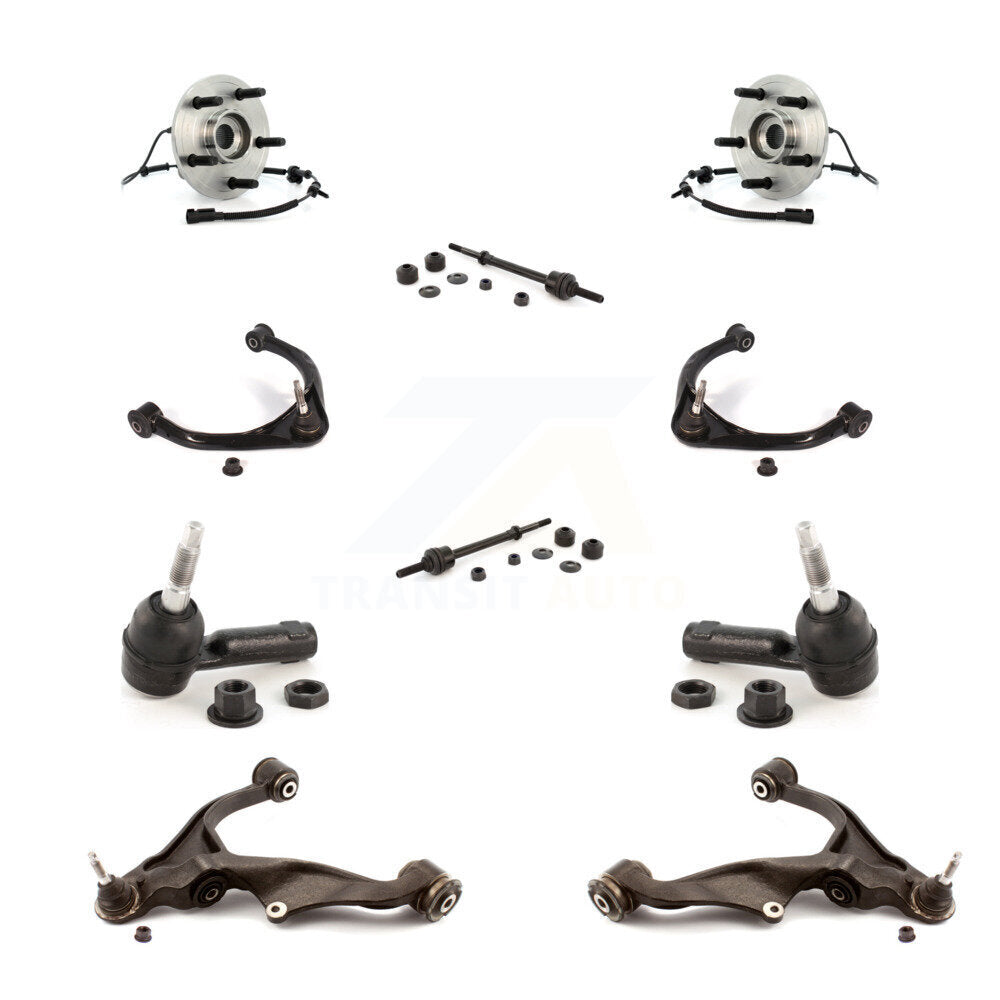 Kit de biellette de direction et de liaison extérieure, bras supérieur inférieur et roulement avant (10 pièces) pour Dodge Ram 150