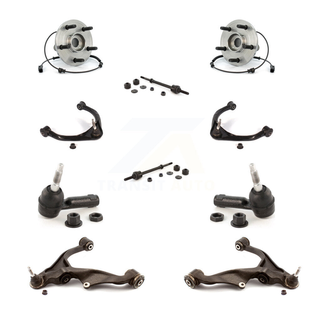 Kit de liaison de biellette de direction extérieure, bras de commande supérieur inférieur et roulement avant (10 pièces) pour Ram 150
