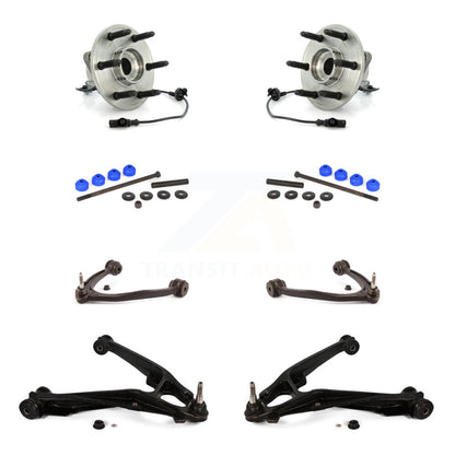 Kit de liaison de bras de commande inférieur et supérieur, roulement avant (8 pièces) pour Chevrolet GMC Sierra X
