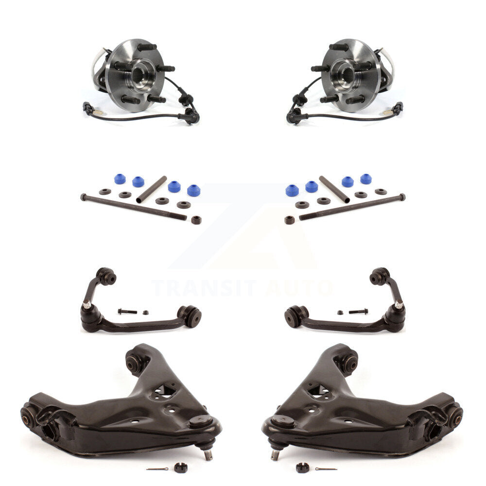 Kit de liaison de bras de commande inférieur et supérieur, roulement avant (8 pièces) pour Ford Ranger Mazda B400