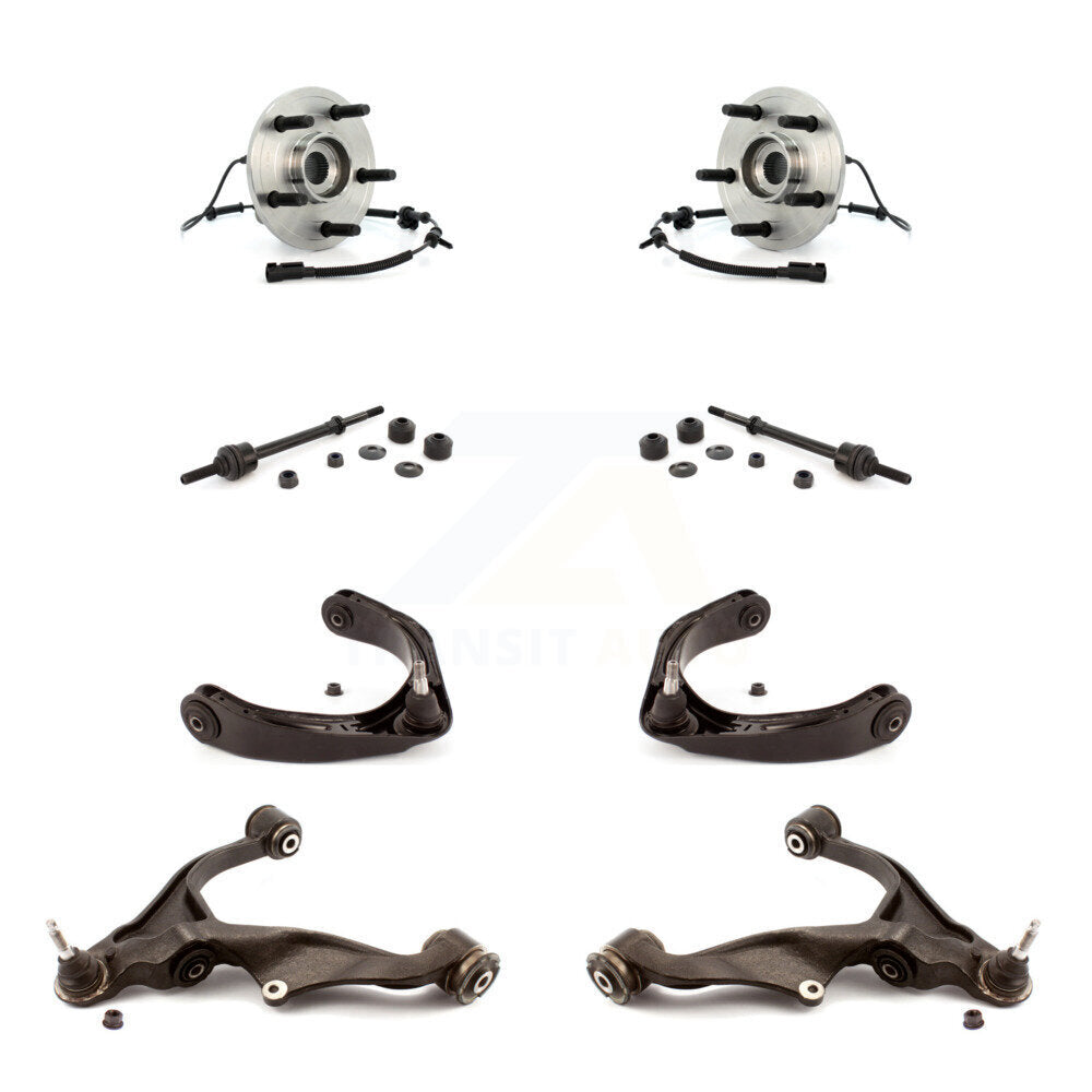 Bras de commande supérieur inférieur de roulement avant avec Kit de liaison BJ (8 pièces) pour Dodge Ram 1500