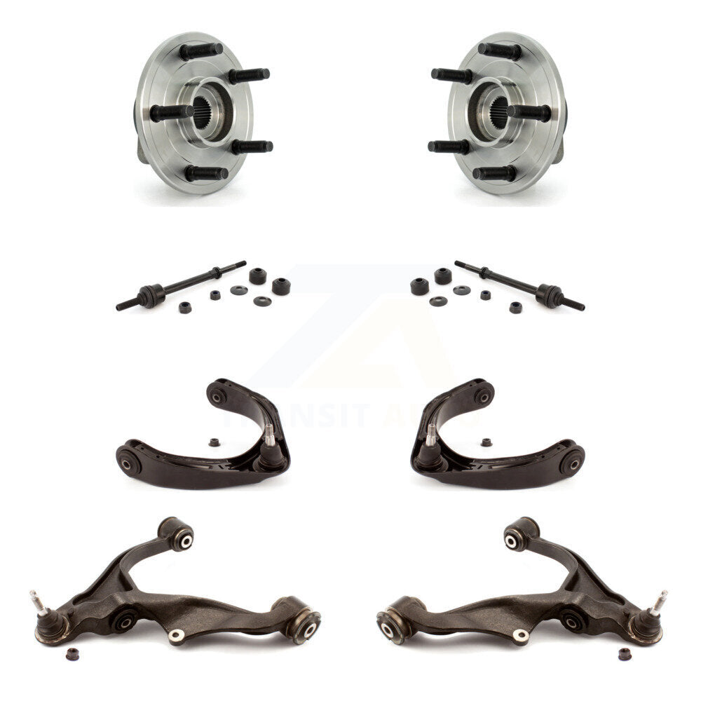 Bras de commande supérieur inférieur de roulement avant avec Kit de liaison BJ (8 pièces) pour Dodge Ram 1500