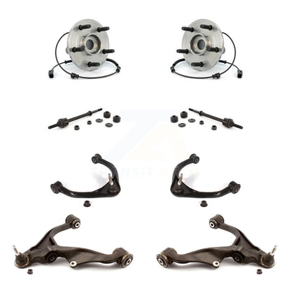 Kit de liaison de bras de commande inférieur et supérieur, roulement de moyeu avant (8 pièces) pour Ram 1500 Dodge 4WD
