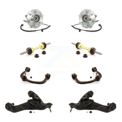 Kit de liaison de bras de commande inférieur et supérieur, roulement avant (8 pièces) pour Ford Expedition Lincol