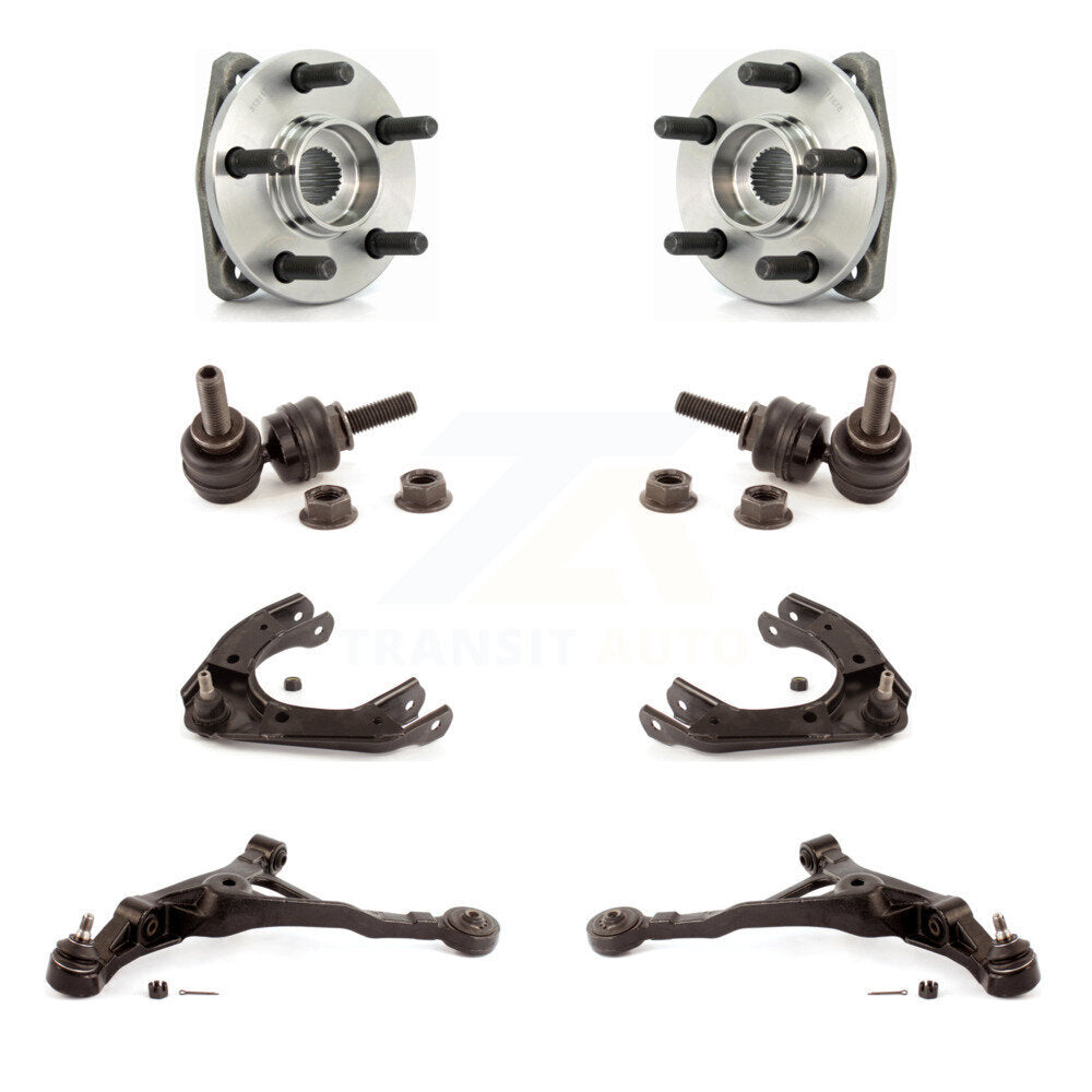 Kit de liaison de bras de commande inférieur et supérieur, roulement avant (8 pièces) pour Chrysler Sebring Cirru