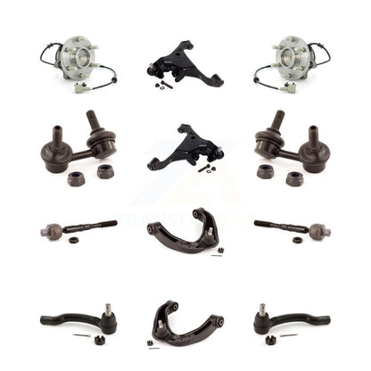 Kit de biellette de direction intérieure et extérieure, bras de commande inférieur et supérieur, roulement avant, pour Nissan