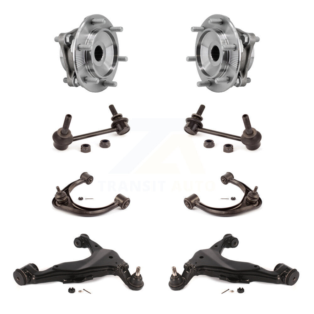Kit de liaison de bras de commande inférieur et supérieur, roulement avant (8 pièces) pour Toyota 4Runner FJ Lexu
