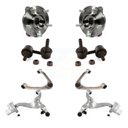 Bras de commande supérieur inférieur et Kit de liaison (8 pièces) pour INFINITI G37 G35 G25
