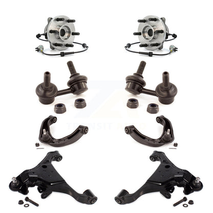 Kit de liaison de bras de commande supérieur inférieur et roulement avant (8 pièces) pour Nissan Frontier Xterra
