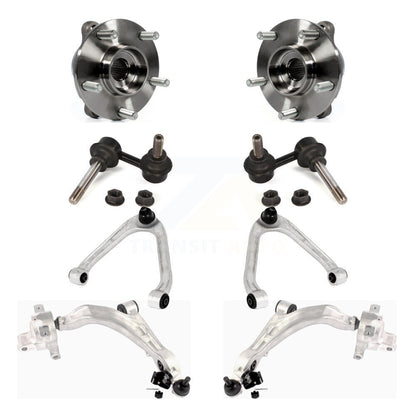 Kit de liaison de bras de commande inférieur et supérieur, roulement avant (8 pièces) pour INFINITI FX35 QX70 FX5