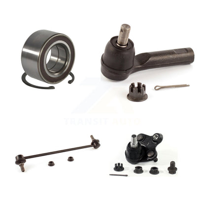 Kit de liaison de roulement avant gauche, joint à rotule inférieur et biellette de direction extérieure pour Honda CR-V