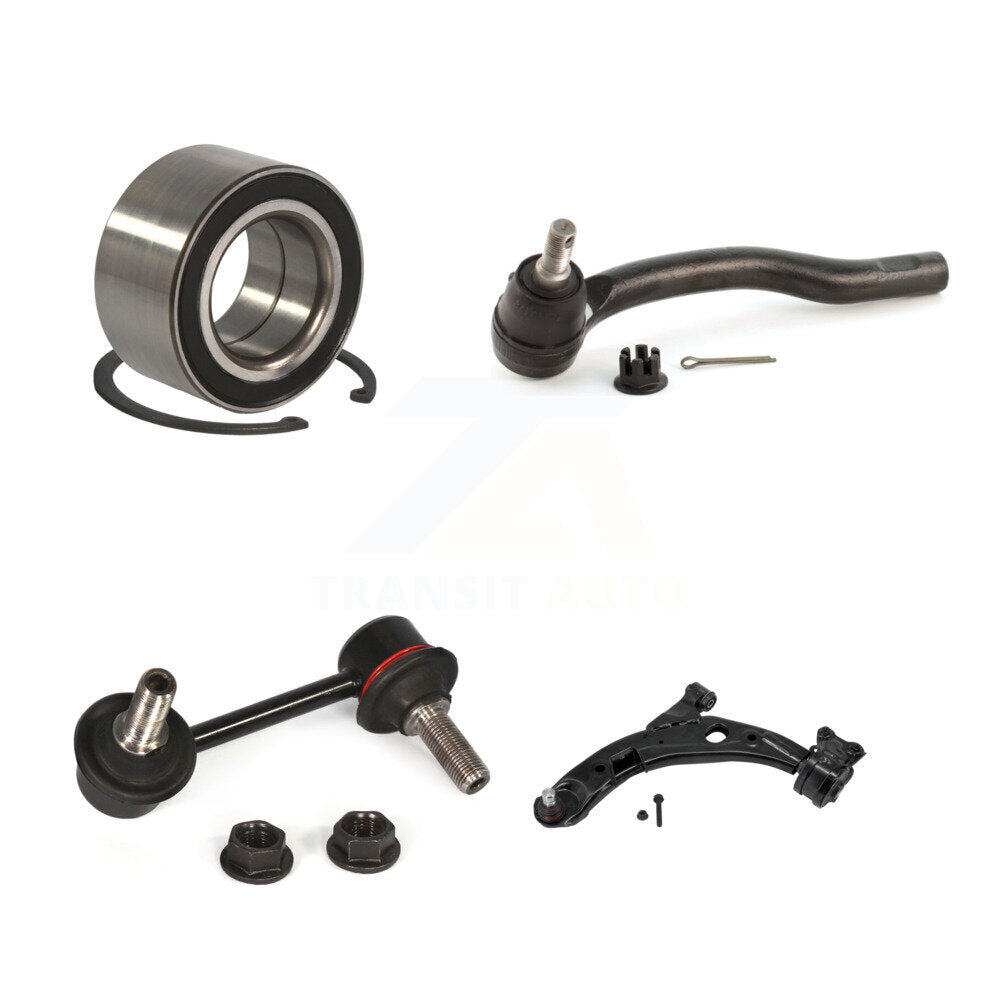 Kit de bras de commande et de biellette de direction extérieure, kit de liaison de roulement avant gauche pour Mazda CX-07-15
