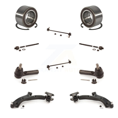 Kit de liaison d'extrémité de biellette de direction intérieure et extérieure, bras de commande inférieur, roulement avant, pour Honda CR-V