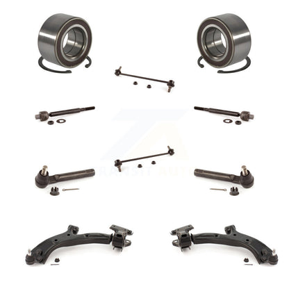 Kit de liaison d'extrémité de biellette de direction intérieure et extérieure, bras de commande inférieur, roulement avant, pour Honda CR-V