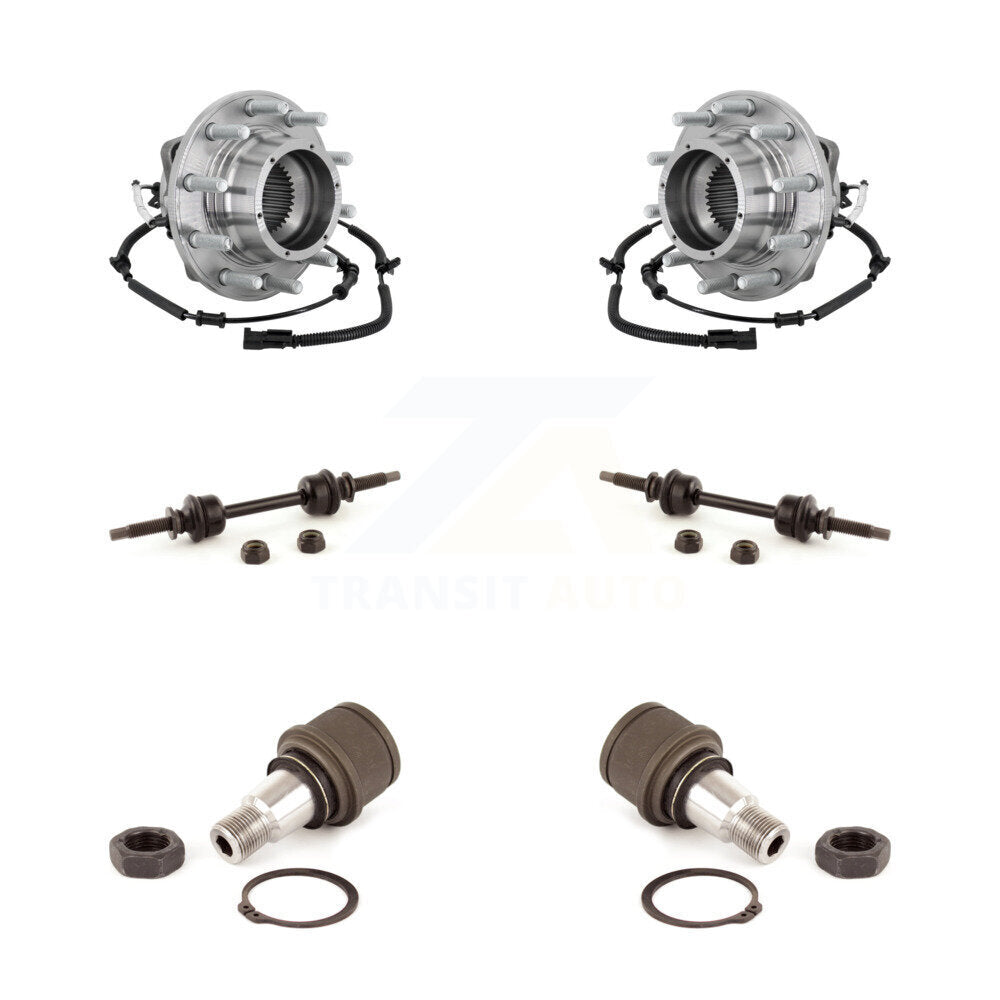 Kit de liaison de barre stabilisatrice de rotule inférieure de roulement avant pour Ford F-350 Super Duty F-45