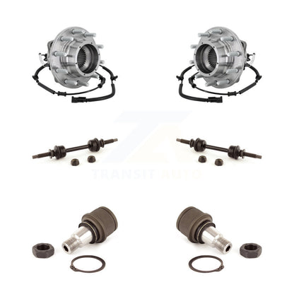 Kit de liaison de barre stabilisatrice de rotule inférieure de roulement avant pour Ford F-350 Super Duty F-45
