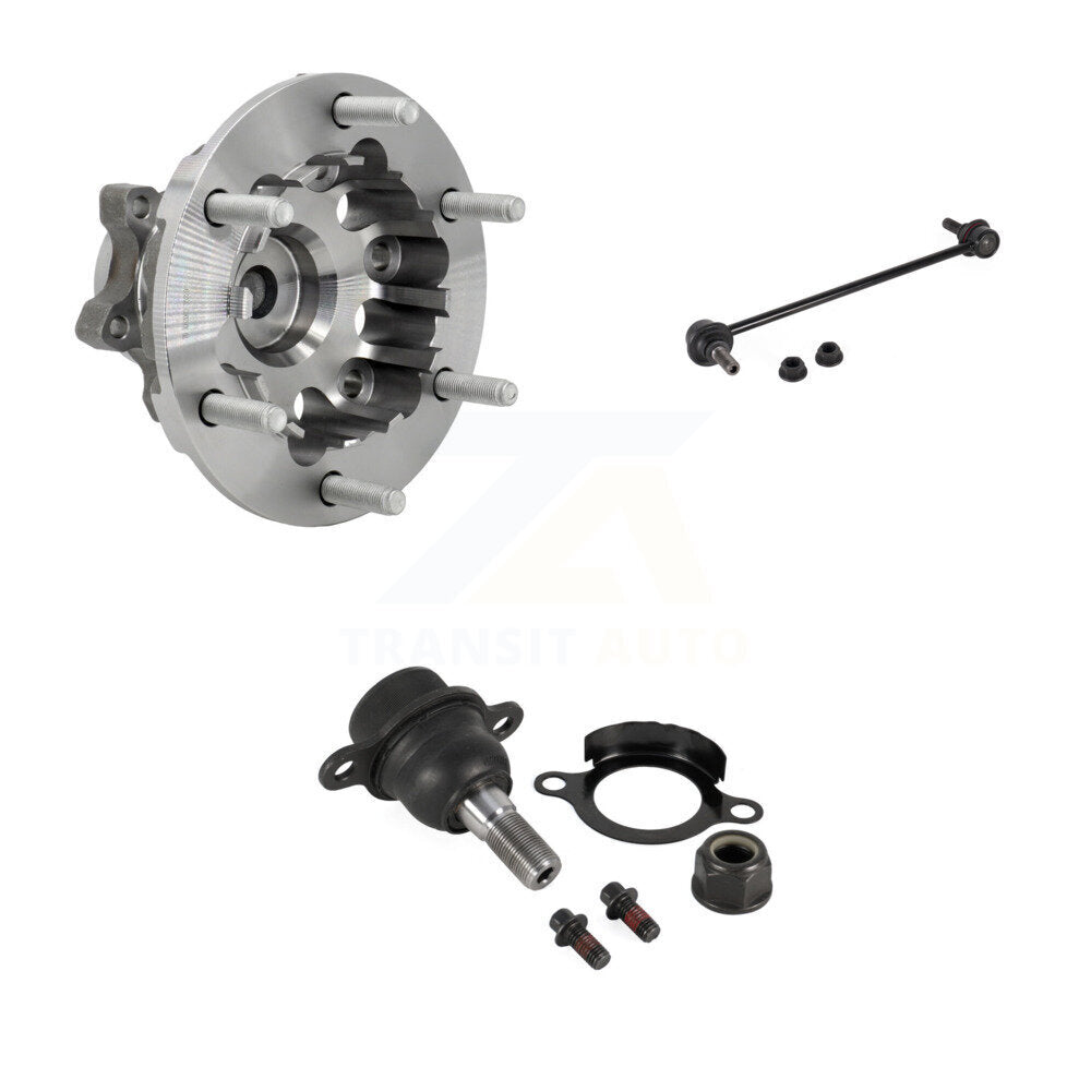 Kit de liaison de roulement de moyeu avant, Kit de rotule inférieure pour Ford Transit-250 Transit-15
