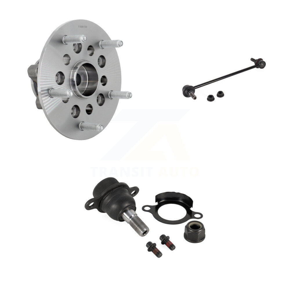 Kit de liaison de roulement de moyeu avant, Kit de rotule inférieure pour Ford Transit-250 Transit-15