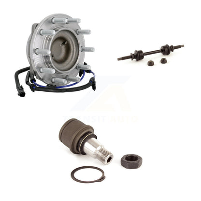 Kit de liaison de roulement de moyeu avant et kit de rotule inférieure pour Ford F-450 Super Duty