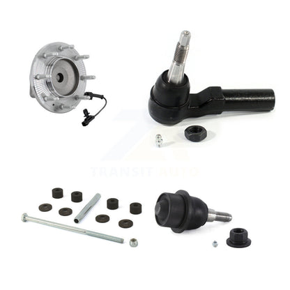 Kit de liaison de roulement de moyeu avant, Kit de biellette de direction extérieure de rotule inférieure pour GMC Chevrolet